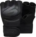 Рукавички MMA RDX GRAPPLING GLOVES F15 чорні GGR-F15MB