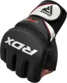 Рукавички MMA RDX GRAPPLING GLOVES NEW MODEL чорно-білі GGR-F12B
