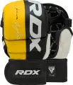 Рукавички MMA RDX GRAPPLING GLOVES REX T6 PLUS жовто-чорно-білі GGR-T6Y