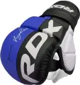 Перчатки для MMA RDX GRAPPLING GLOVES REX T6 PLUS сине-черно-белые GGR-T6U