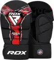 Рукавички MMA RDX GRAPPLING GLOVES SHOOTER NEW AURA F17 чорно-червоні GSR-F17BR