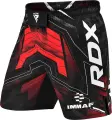 Шорти для MMA RDX MMA SHORTS IMMAF-1 чорно-червоні MSS-IMF-1R