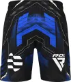 Шорти для MMA RDX MMA SHORTS IMMAF-1 чорно-сині MSS-IMF-1U