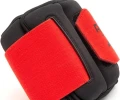 Обтяжувачі для кісточки Reebok FLEXLOCK ANKLE WEIGHTS чорно-червоні (2 х 0,5 кг) RAWT-11270