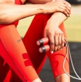 Скакалка Reebok PREMIUM SKIPPING ROPE червоно-чорна RARP-12021