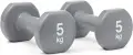 Гантели Reebok DUMBBELLS серые (2 х 5,0 кг) RAWT-16155