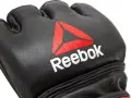 Перчатки для ММА Reebok MMA GLOVES LEATHER черно-красные S RSCB-10310RDBK