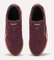Кроссовки женские Reebok CLUB C GROUNDS UK бордово-белые 100229523