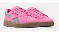 Кроссовки женские Reebok CLUB C GROUNDS UK розово-зеленые 100229526