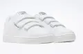 Кроссовки детские Reebok COURT CLEAN HOOK & LOOP бело-серые 100233074