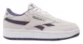 Кроссовки женские Reebok CLUB C DOUBLE REVENGE молочно-фиолетовые 100229549