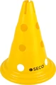 Тренировочный конус с отверстиями SECO 30 см желтый 18011104