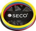 Тренировочные кольца 50 см SECO 12 шт. разноцветные 18070200