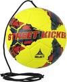 Футбольный мяч на резинке Select STREET KICKER желтый 389482-013 Размер 4