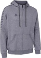 Толстовка Select Torino zip hoodie серая 625200-030