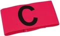 Капітанська пов'язка підліткова Select CAPTAIN'S BAND еластична рожева 697780-012
