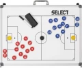 Раскладная тактическая доска Select Tactics board foldable, football 60х90 см белая 729411-001