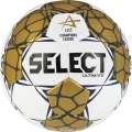 Гандбольный мяч Select ULTIMATE EHF CHAMPIONS LEAGUE V23 бело-золотой Размер 2 161185-990