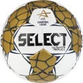 Гандбольний м'яч Select ULTIMATE REPLICA EHF CHAMPIONS LEAGUE V24 біло-золотий Розмір 1 167084-990