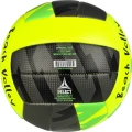 М'яч для пляжного волейболу Select BEACH VOLLEY V24 жовто-зелено-чорний Розмір 5 214482-596