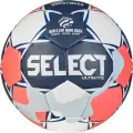 Гандбольний м'яч Select ULTIMATE EHF EURO MEN V26 біло-темно-синьо-червоний Розмір 2 351186-749