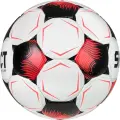 Футбольний м'яч Select FLASH TURF (FIFA BASIC) V26 біло-червоний Розмір 4 057509-007