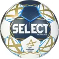 Гандбольный мяч Select ULTIMATE EHF CHAMPIONS LEAGUE V23 бело-темно-сине-золотой Размер 3 161185-209