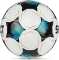 Футзальний м'яч Select FUTSAL ATTACK DB (FIFA BASIC) V26 біло-блакитно-золотий Розмір 4 107347-009