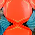 Футзальний м'яч Select FUTSAL ATTACK DB (FIFA BASIC) V26 оранжево-блакитно-золотий Розмір 4 107347-010