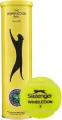 Набір м'ячів для тенісу Slazenger WIMBLEDON AC 4B жовтий (4 штуки) 340973