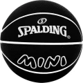 Сувенирный баскетбольный мяч Spalding SPALDEENS MINI черный Размер 5.5 см 51335Z