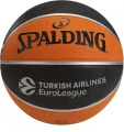 Баскетбольний м'яч Spalding EUROLEAGUE TF-150 оранжево-чорний Розмір 5 84508Z