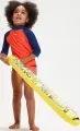 Аквапалка для плавання надувна дитяча Speedo PRT NOODLE IU жовто-чорна 8-1183914690