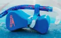Дихальна трубка для плавання Speedo CENTER SNORKEL AU синьо-помаранчева 8-07361F959