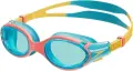 Окуляри для плавання дитячі Speedo BIOFUSE 2.0 JU блакитно-жовто-рожеві 8-00336315948