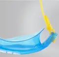 Окуляри для плавання дитячі Speedo RIFT GOG JU блакитно-жовті 8-012132255