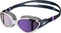 Окуляри для плавання жіночі Speedo BIOFUSE 2.0 MIRROR темно-синьо-фіолетово-білі 8-00377516738