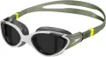 Очки для плавания женские Speedo BIOFUSE 2.0 POLARIZED оливково-желто-серые 8-00445917603