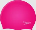 Шапочка для плавання дитяча Speedo PLAIN MOULDED SILICONE CAP JU рожева 8-70990F290