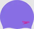 Шапочка для плавания детская Speedo PLAIN MOULDED SILICONE CAP JU фиолетово-красная 8-70990D438