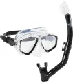 Набір для плавання (маска та трубка) Speedo ADVENTURE MASK & SNORKEL чорний 8-7530332006