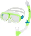Набір для плавання (маска та трубка) дитячий Speedo JR ADVENTURE MASK & SNORKEL SET салатово-синій 8-7530334328