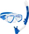 Набір для плавання (маска та трубка) дитячий Speedo JR ADVENTURE MASK & SNORKEL SET синій 8-7530334430