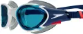 Окуляри для плавання Speedo BIOFUSE 2.0 темно-синьо-біло-червоні 8-00233214502