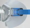 Очки для плавания Speedo HYDROSITY SWIM MASK серо-синие 8-00522116496