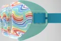 Очки для плавания детские Speedo JR FUTURA HYDROSPEX PRINT разноцветные 8-E000038002