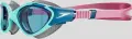 Очки для плавания женские Speedo BIOFUSE 2.0 GOG AF бирюзово-сине-розовые 8-00377616736