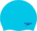 Шапочка для плавання дитяча Speedo PLAIN MOULDED SILICONE CAP JU блакитно-темно-синя 8-709908420