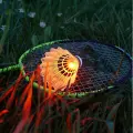 Набір для бадмінтону Talbot BADMINTON SET MAGIC NIGHT LED (2 ракетки, 2 волана та чохол) жовто-чорний 449405