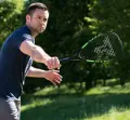 Набір для швидкісного бадмінтону Talbot SPEEDBADMINTON SET SPEED 5500 (2 ракетки, набір воланів та чохол) чорно-зелений 490115 - 490118